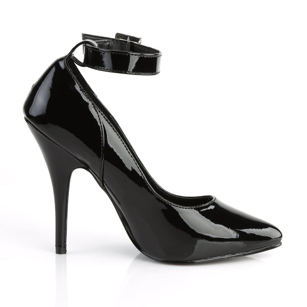 SEDUCE-431 Pumps Lack Schwarz von Pleaser – Ansicht 5