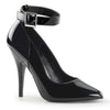 SEDUCE-431 Pumps Lack Schwarz von Pleaser