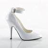 SEDUCE-431 Pumps Lack Weiß von Pleaser – Ansicht 5
