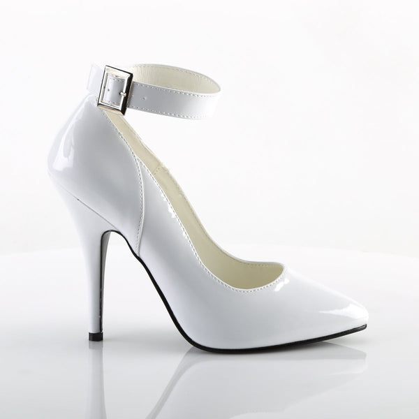 SEDUCE-431 Pumps Lack Weiß von Pleaser – Ansicht 5