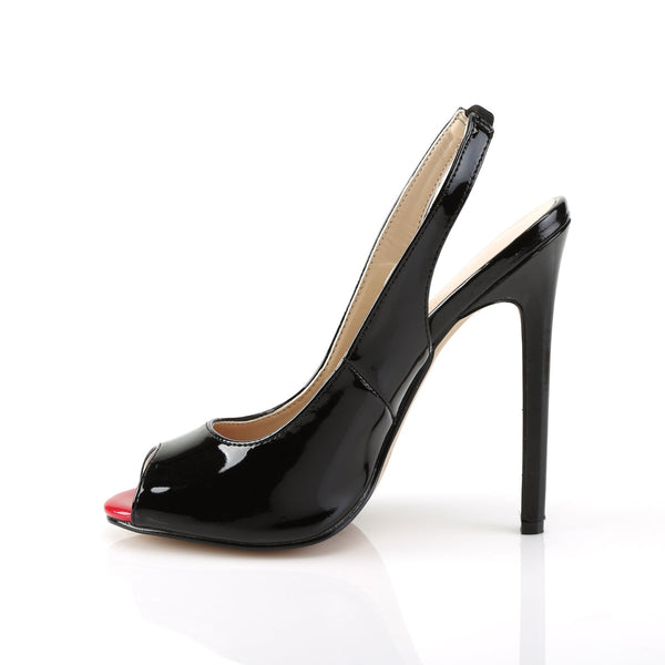 SEXY-08 Pumps Schwarz von Pleaser – Ansicht 3