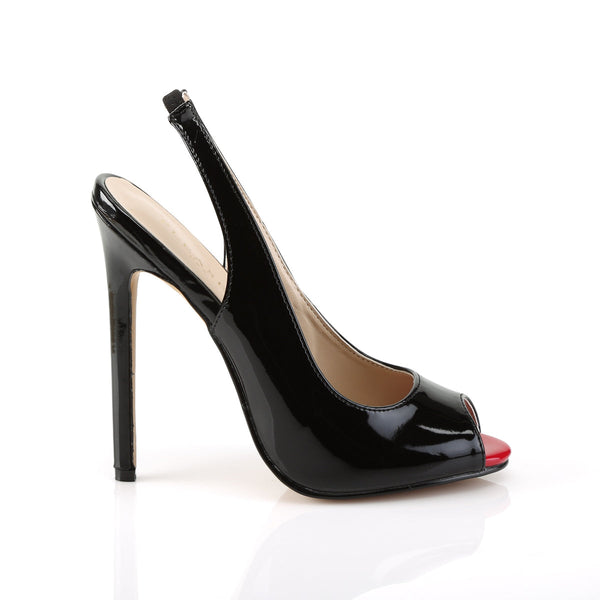 SEXY-08 Pumps Schwarz von Pleaser – Ansicht 5