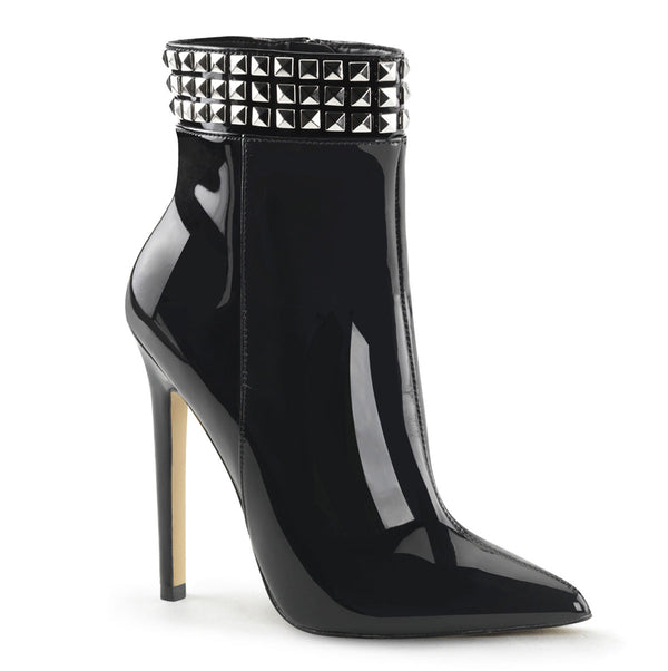SEXY-1006 Stiefeletten Schwarz von Pleaser