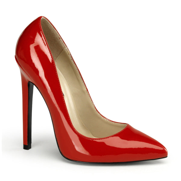 SEXY-20 Pumps Rot Lack von Pleaser