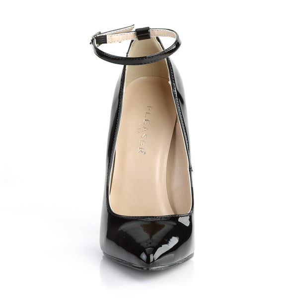 SEXY-23 Pumps Schwarz Lack von Pleaser – Ansicht 2