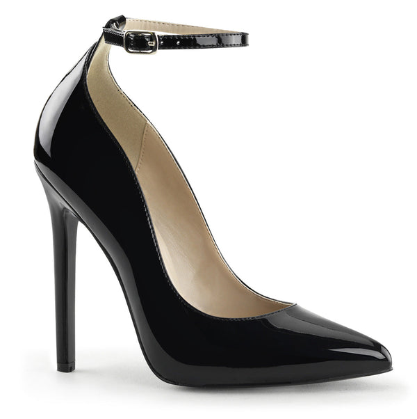 SEXY-23 Pumps Schwarz Lack von Pleaser