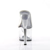 SKY-301 Plateau Pantoletten Transparent von Pleaser – Ansicht 4