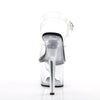 SKY-308 Plateau Sandaletten Transparent Schwarz von Pleaser – Ansicht 4
