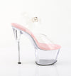 SKY-308 Plateau Sandaletten Transparent von Pleaser – Ansicht 5