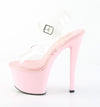 SKY-308 Sandalette Plateauschuhe Rosa von Pleaser – Ansicht 3