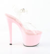SKY-308 Sandalette Plateauschuhe Rosa von Pleaser – Ansicht 5