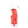 SKY-308 Sandalette Plateauschuhe Rot von Pleaser – Ansicht 4