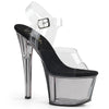 SKY-308T Plateau Sandaletten - Schwarz von Pleaser