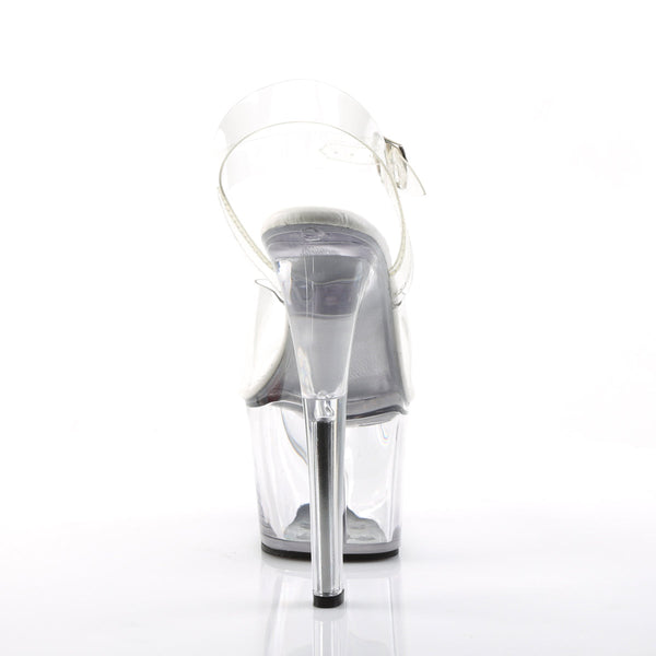 SKY-308VL Plateau Sandaletten klar von Pleaser – Ansicht 4