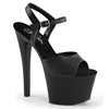 SKY-309 Plateau Sandaletten Schwarz Matt von Pleaser