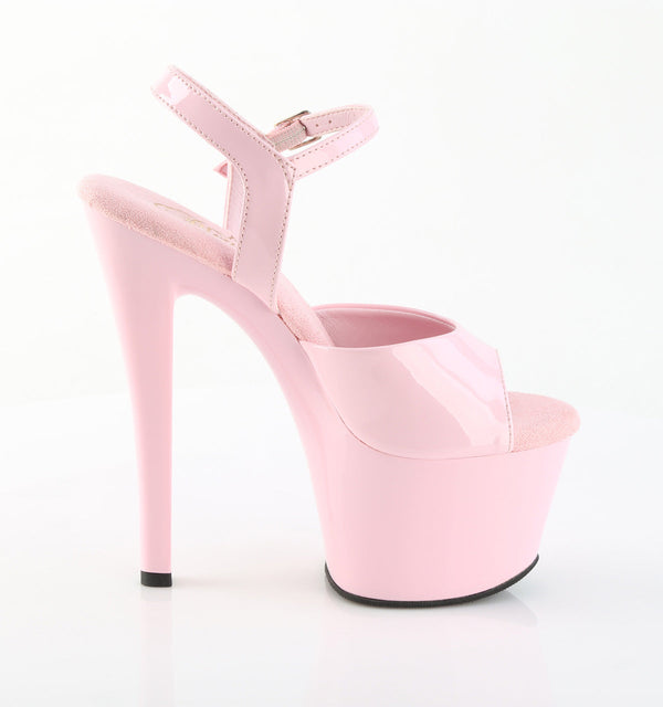 SKY-309 Plateau Sandaletten Rosa von Pleaser – Ansicht 5