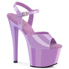 SKY-309 Plateau Sandaletten Lila Lack von Pleaser