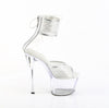 SKY-324PREM-RSNT Sandalette Plateauschuhe Transparent von Pleaser – Ansicht 5
