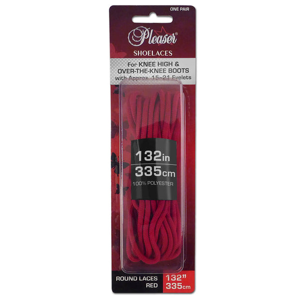 Schnürsenkel Rot 198, 335 & 457 cm von Pleaser – Ansicht 2