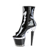 SPECTATOR-1021 Plateau Stiefeletten - Schwarz Lack von Pleaser – Ansicht 3