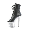 SPECTATOR-1021RS Plateau Stiefeletten - Schwarz Matt von Pleaser – Ansicht 3