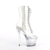 SPECTATOR-1040G Plateau Stiefeletten - Transparent von Pleaser – Ansicht 5