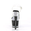 SPECTATOR-708RS Plateau Sandaletten - Transparent von Pleaser – Ansicht 4