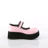 SPRITE-01 Plateau Schuhe - Rosa Lack von DemoniaCult – Ansicht 5