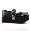 SPRITE-05 Plateau Schuh Mary Janes Spinne schwarz von DemoniaCult – Ansicht 5
