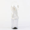 STARDANCE-808 Plateau Sandaletten Transparent von Pleaser – Ansicht 2