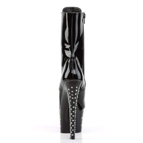 STARDUST-1020-7 Plateau Stiefeletten - Schwarz von Pleaser – Ansicht 4