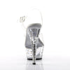 STARDUST-608 Plateau Sandaletten klar von Pleaser – Ansicht 4