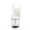 STARDUST-702 Plateau Pantoletten transparent von Pleaser – Ansicht 2