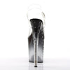STARDUST-808T Plateau Sandaletten - Schwarz von Pleaser – Ansicht 4