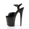 STARDUST-809 Plateau Sandaletten Schwarz von Pleaser – Ansicht 3