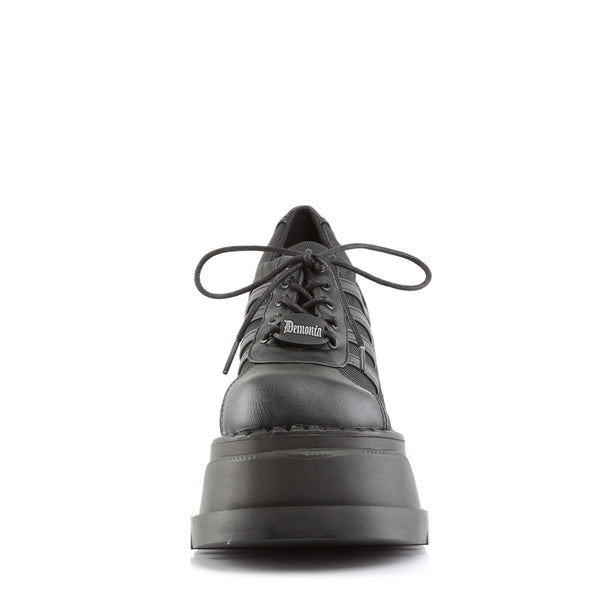 STOMP-08 Plateau Schuhe schwarz von DemoniaCult – Ansicht 2