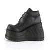 STOMP-15 Plateau Stiefeletten Schwarz von DemoniaCult – Ansicht 3