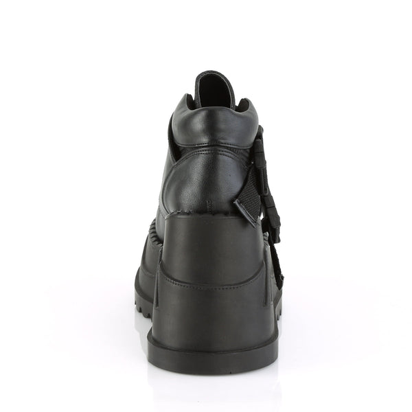 STOMP-15 Plateau Stiefeletten Schwarz von DemoniaCult – Ansicht 4
