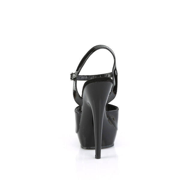 SULTRY-609 Plateau Sandaletten - Schwarz von Fabulicious – Ansicht 4