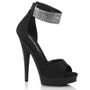 SULTRY-625 Plateau Sandaletten - Schwarz von Fabulicious