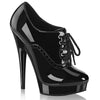 SULTRY-660 Plateau Pumps - Schwarz von Fabulicious
