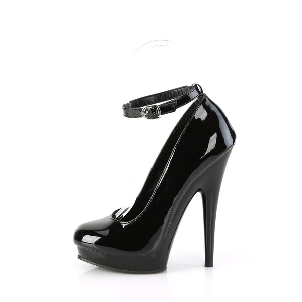 SULTRY-686 Plateau Pumps - Schwarz von Fabulicious – Ansicht 3
