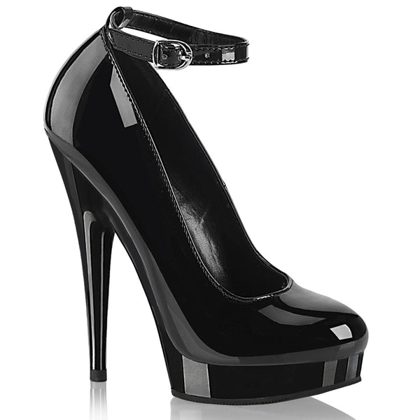 SULTRY-686 Plateau Pumps - Schwarz von Fabulicious