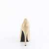 TEEZE-06W Plateau Pumps - Creme (Weit) von Pleaser Pink Label – Ansicht 4