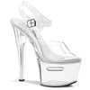 TIPJAR-708-2 Plateau Sandaletten schwarz von Pleaser