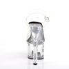 TIPJAR-708-5 Plateau Sandaletten Transparent/Schwarz von Pleaser – Ansicht 4