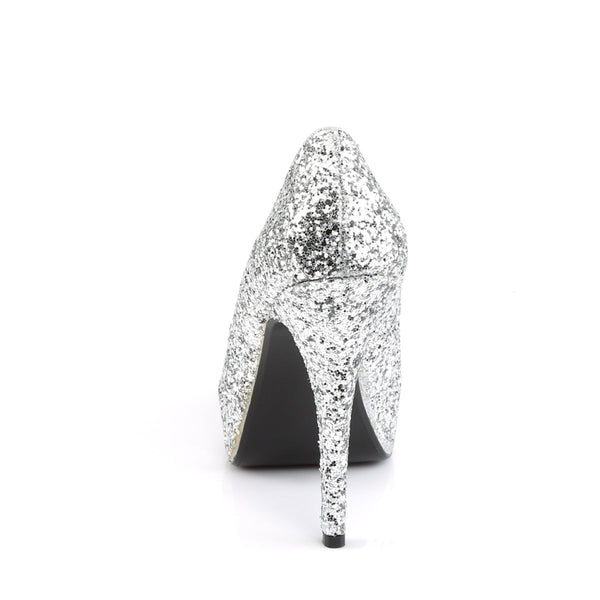 TWINKLE-18G Plateau Pumps Silber von Fabulicious – Ansicht 4