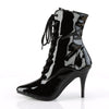 VANITY-1020 Stiefeletten Lack Schwarz von Pleaser – Ansicht 3