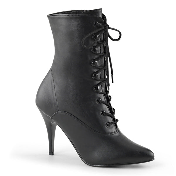 VANITY-1020 Stiefeletten Matt Schwarz von Pleaser
