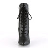 VANITY-1020 Stiefeletten Matt Schwarz von Pleaser – Ansicht 2